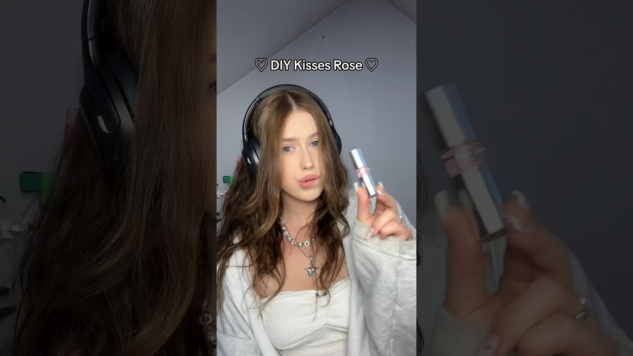 KISSES ROSE Tutorial DIY