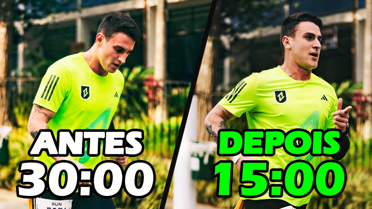Como correr 5km abaixo dos 15 minutos