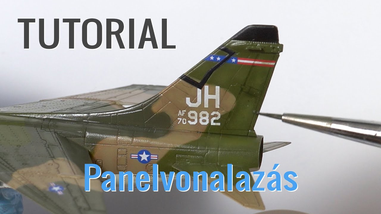 TUTORIAL:  Panelvonalazás olaj  és enamel festékkel