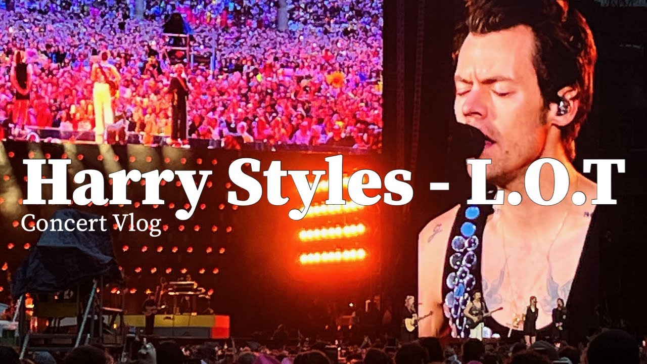 Concert Vlog | Harry Style - Love On Tour (Wembley Night 2)