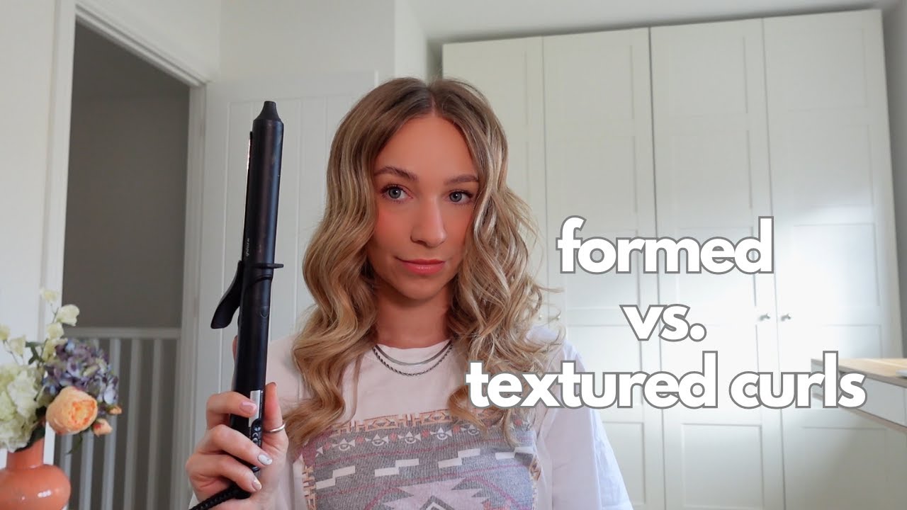 How Changing The Direction Of The Curls Transforms The Whole Look! Formed Vs. Textured Curls