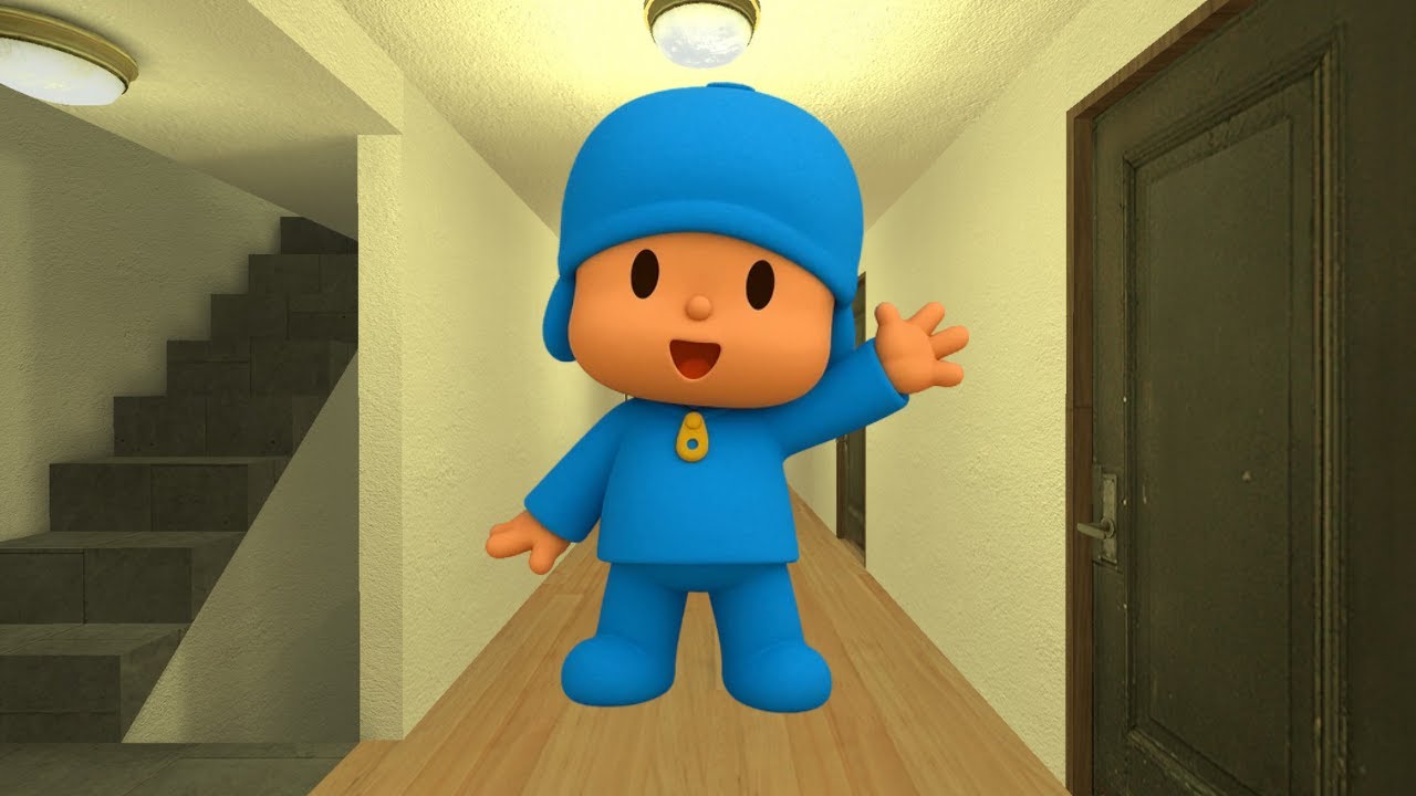 Pocoyo Chase in Liminal Hotel | Gmod Nextbots
