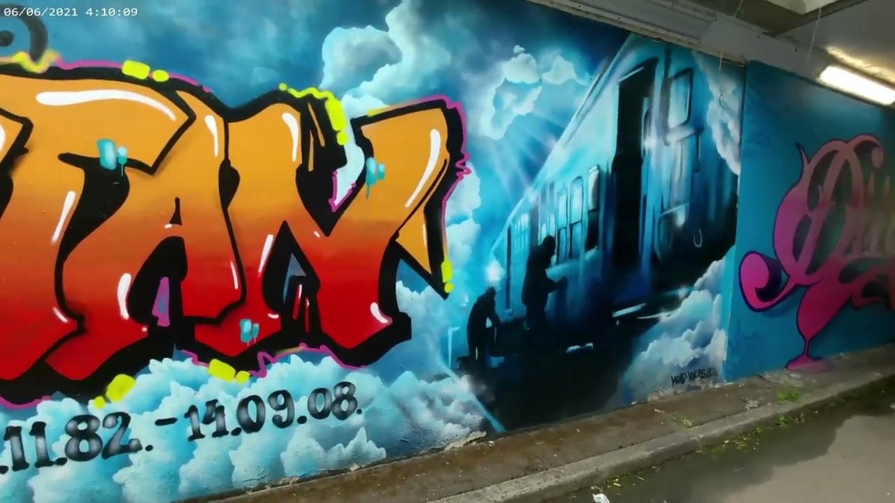 Graffiti Tunnel Peterborough 