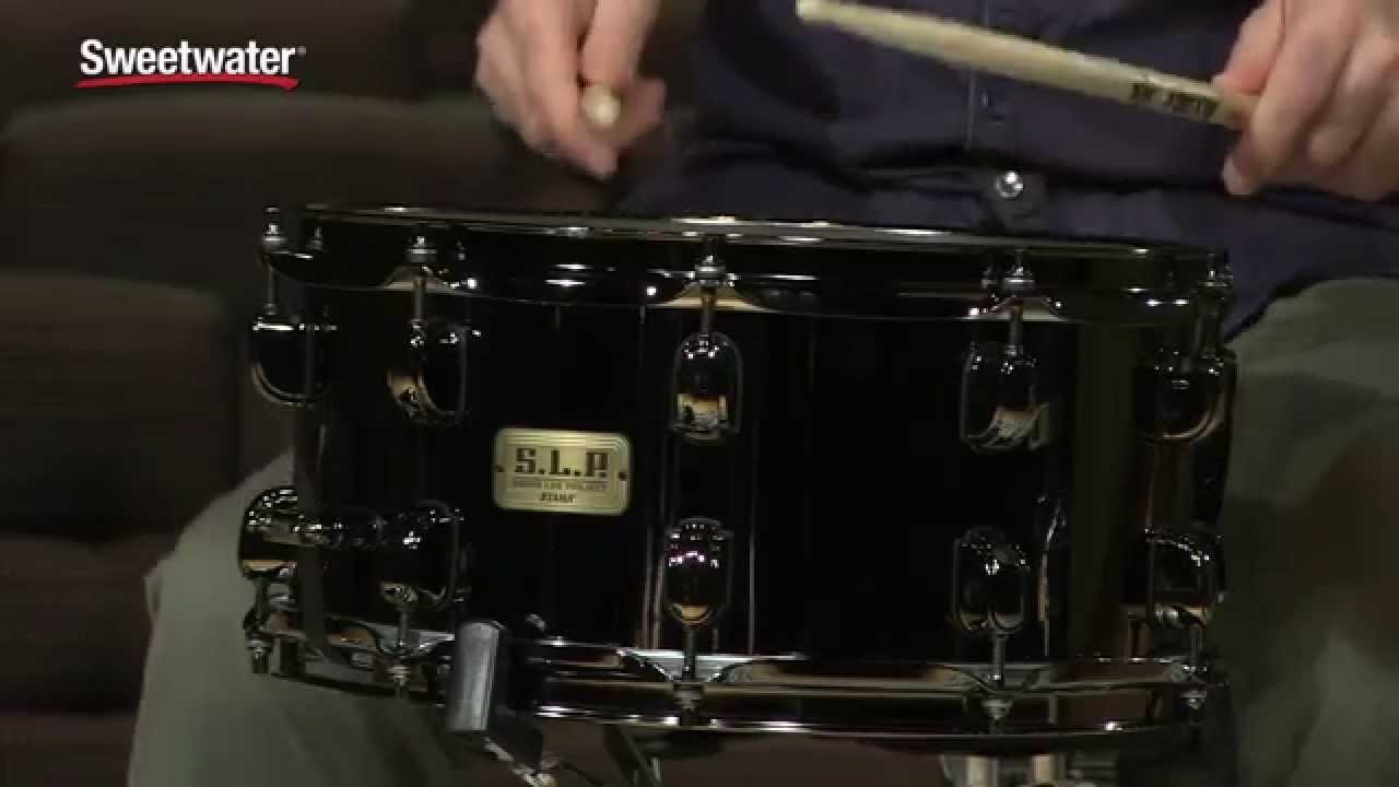 Tama S.L.P. Series Black Brass Snare Drum Review by Sweetwater Sound