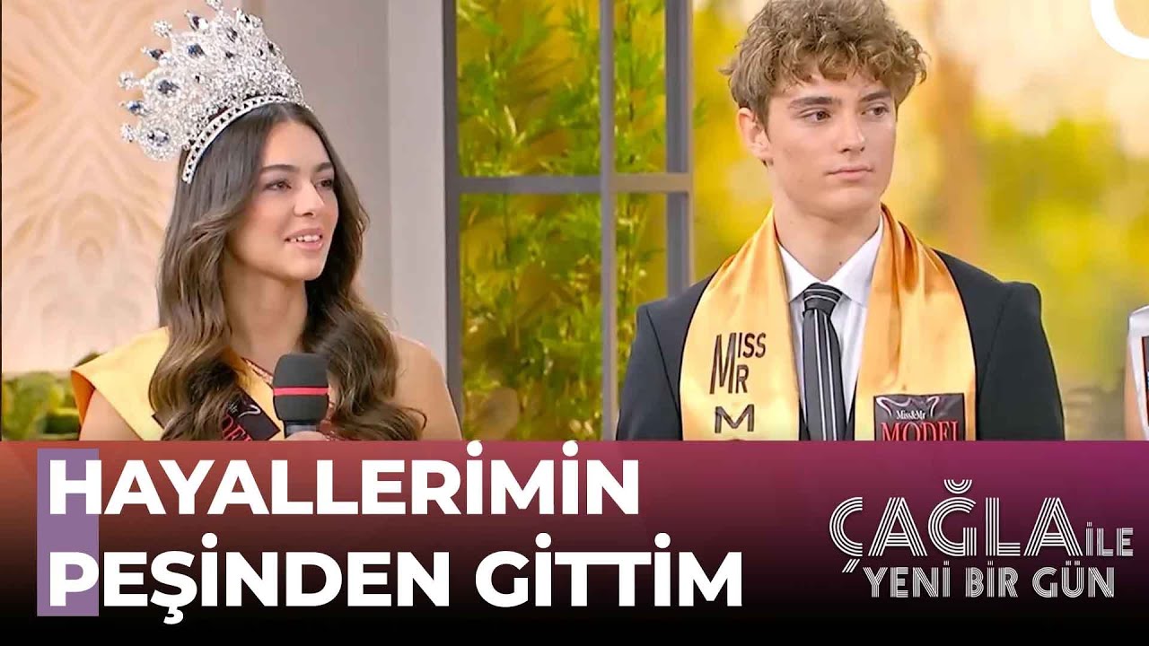Türkiye'nin En Güzel ve En Yakışıklıları Stüdyomuzda! - Çağla ile Yeni Bir Gün 1077. Bölüm