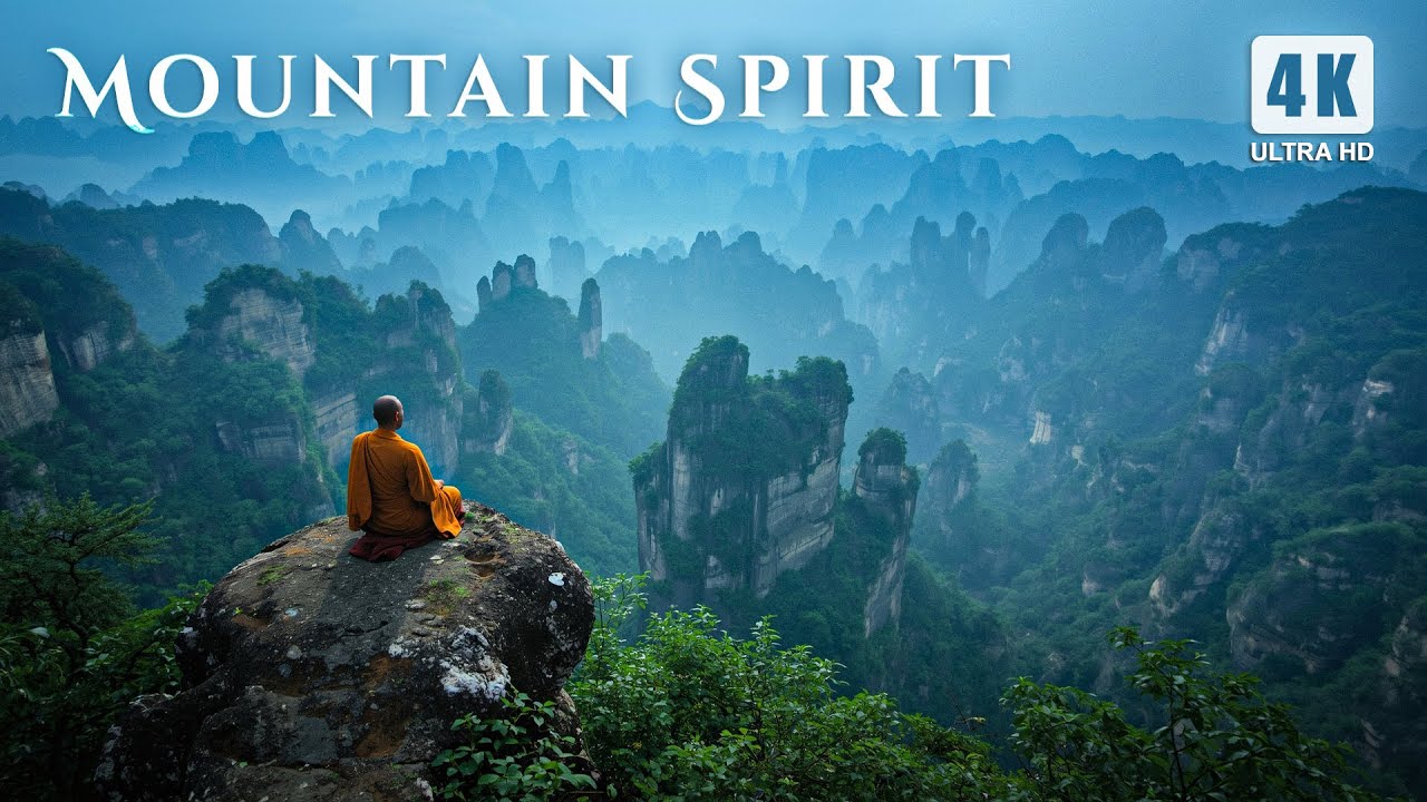 Mountain Spirit - Deep Healing Music - Ethereal Meditative Ambient Music (4K)