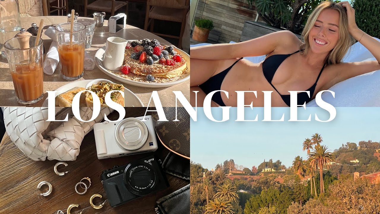 LA vlog: justin bieber pasta, erewhon smoothies, road trip to san diego