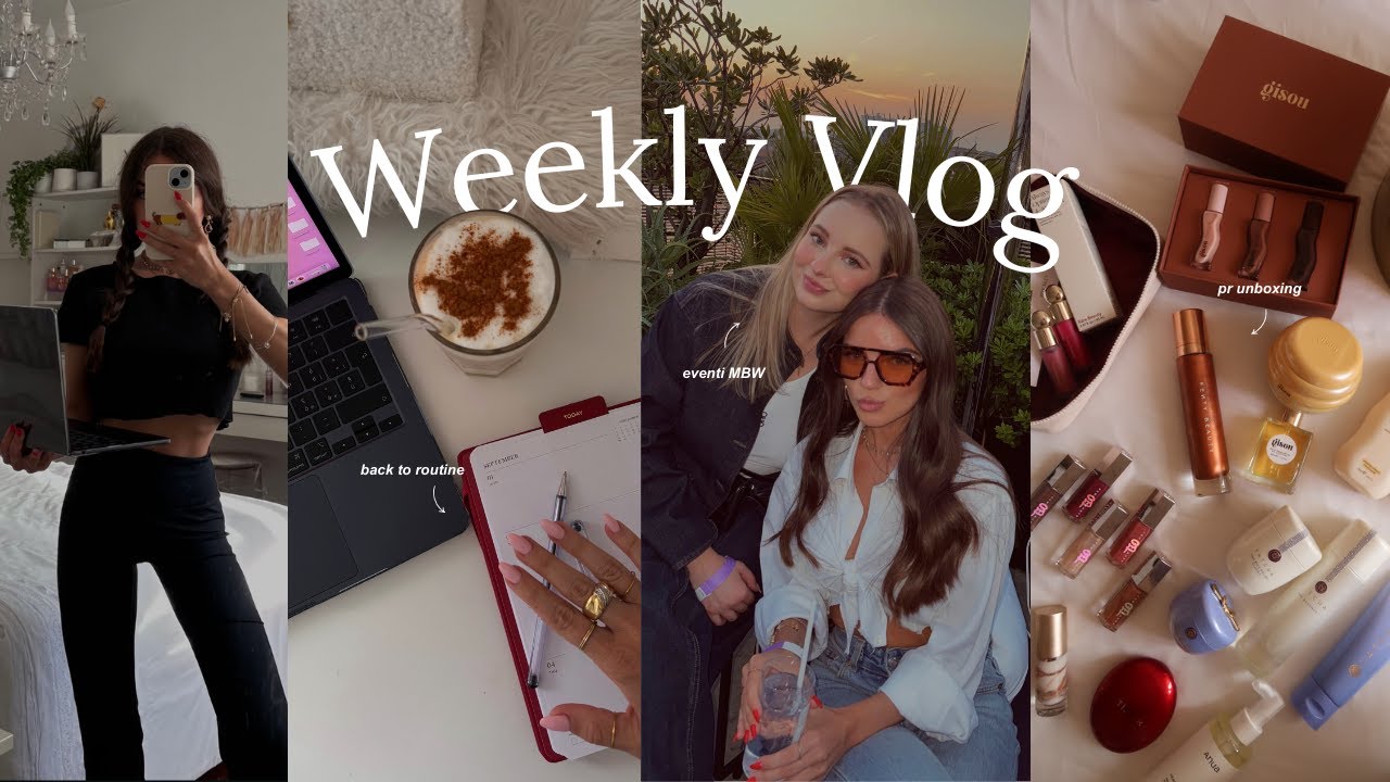 Ritorno alla Routine | September Weekly Vlog | federica