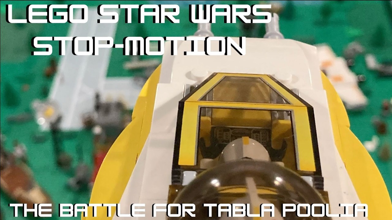 The Battle of Poolia - LEGO Star Wars The Clone Wars - Stop Motion