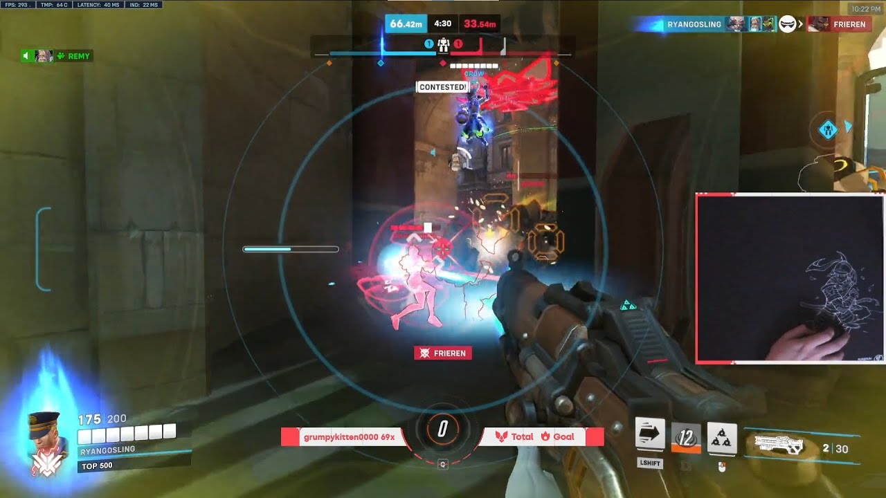 What 1000 HOURS on Soldier 76 looks like on Overwatch 2 - Gale Soldeir 76 Season 6 Gameplay