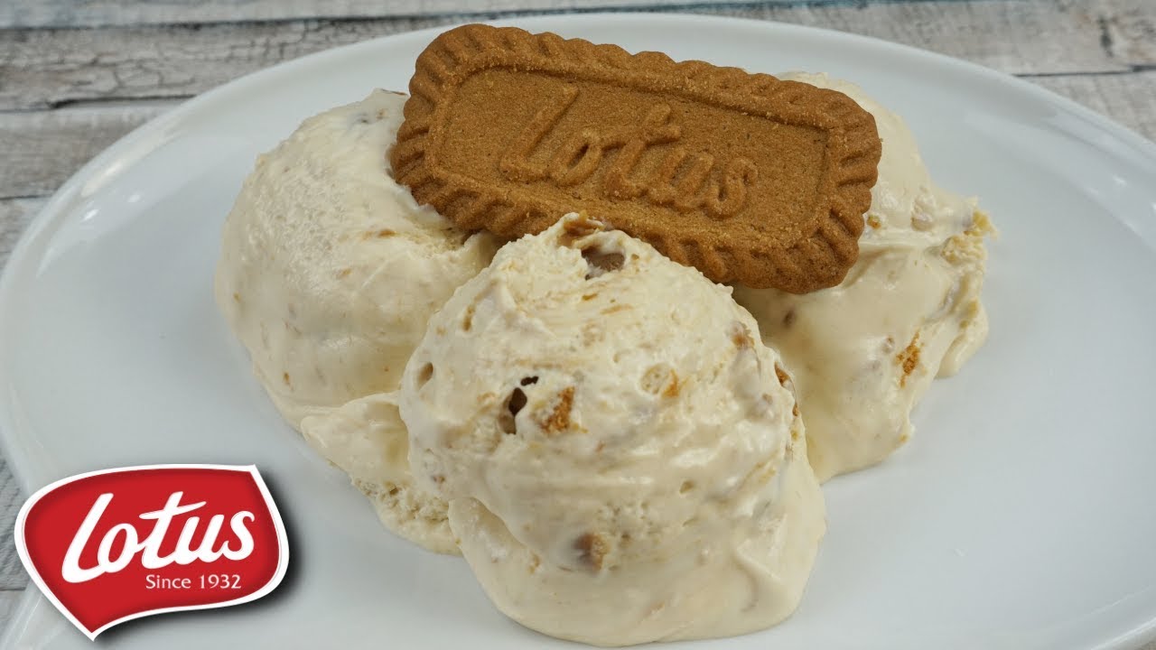 HELADO DE GALLETA LOTUS / SIN HELADERA / MUY FÁCIL