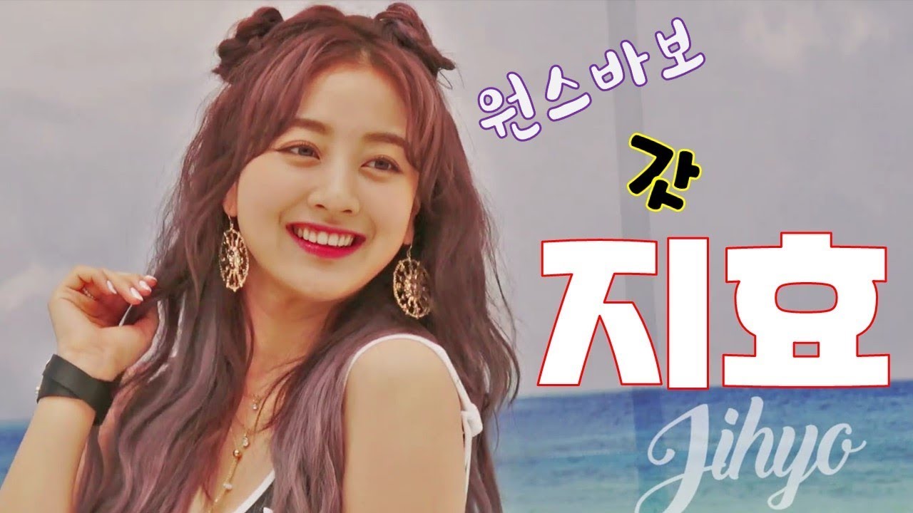 [TWICE] 트와이스 지효 -  원스에게 뼈를 묻겠다는 효리다 갓지효