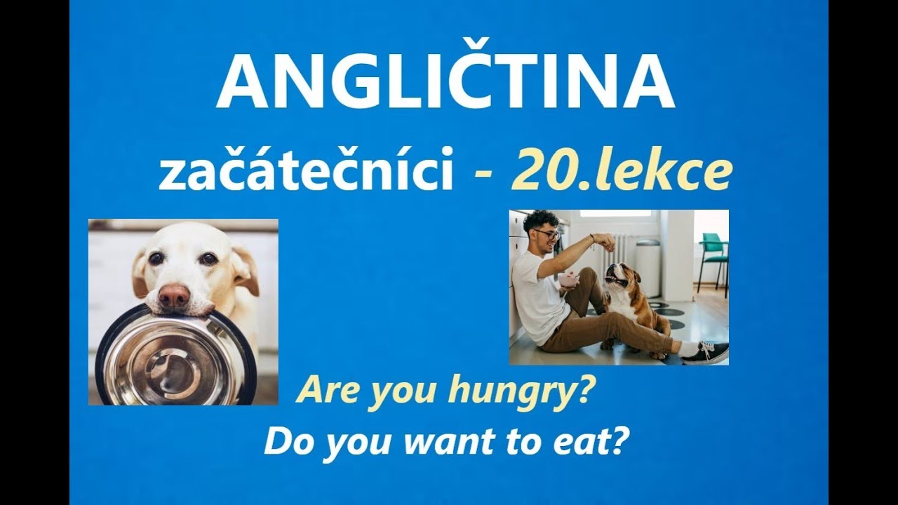 Angličtina pro ÚPLNÉ ZAČÁTEČNÍKY - 20.lekce + poslech a písemné cvičení zdarma