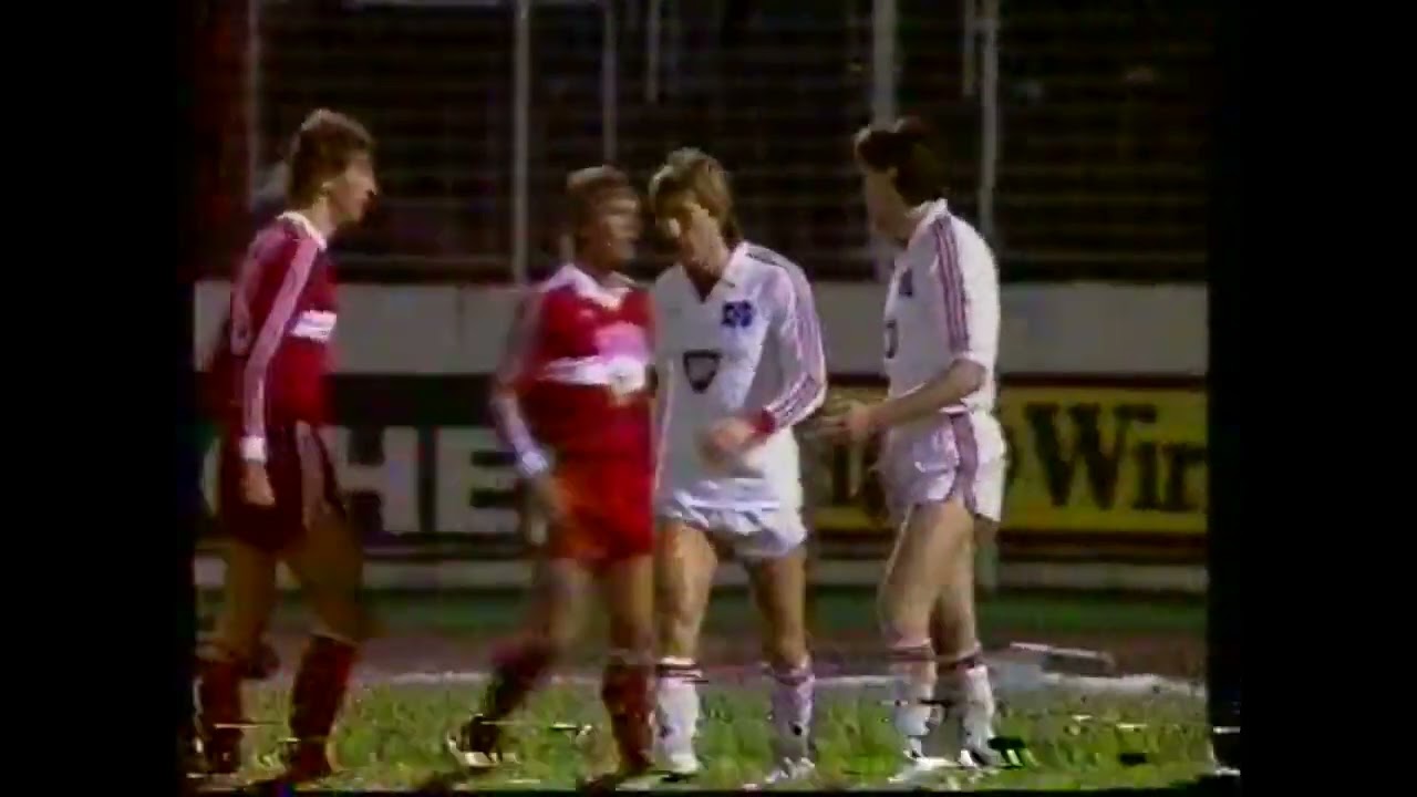 DFB Pokal 1983/84 HSV - VfB Stuttgart Achtelfinale R&uuml;ckspiel