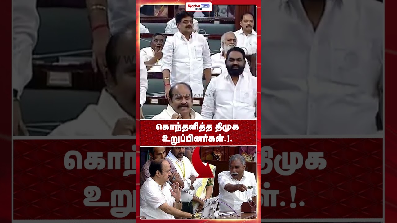 DMK members in an uproar!. #tvk #tvkmla #dmk