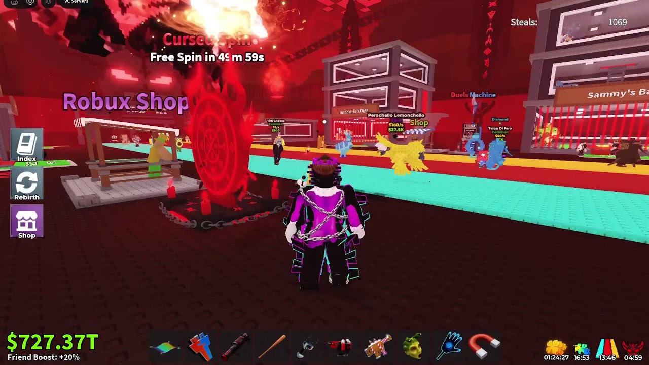 Trading in Steal a brainrot duels