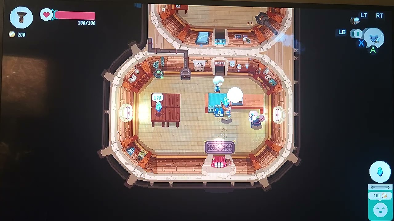 Running a shop in an old town| Moonlighter 