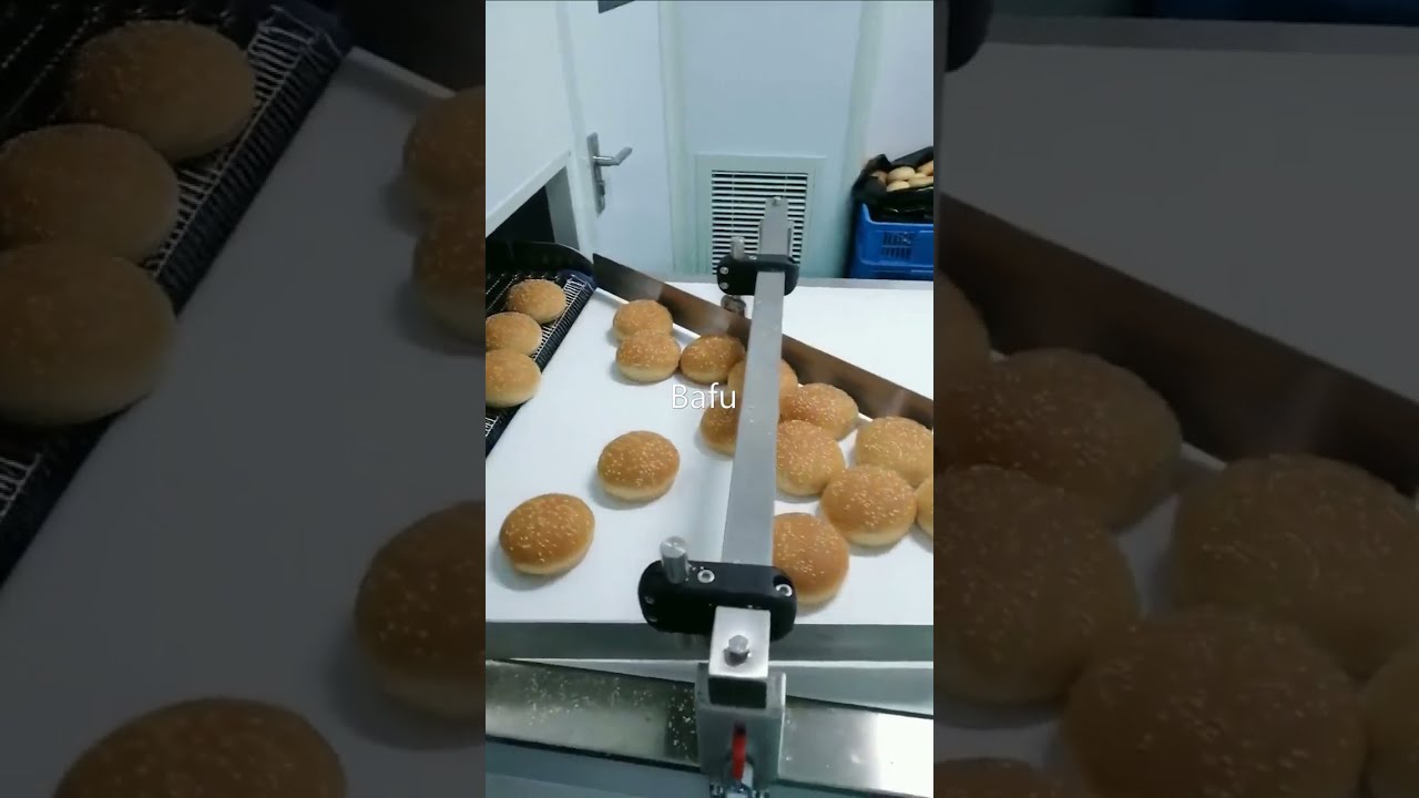 hamburger buns packaging machine, bread packaging machine, burger buns packaging machine
