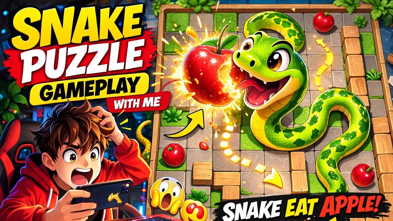 Only Smart Players Can Solve This! 🧠🐍 | Snake Puzzle Gameplay part 