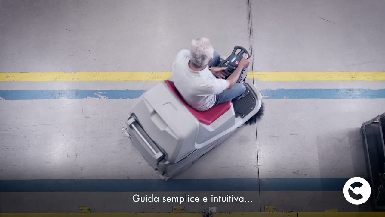 CS60 Spazzatrice per interni ed esterni | Comac