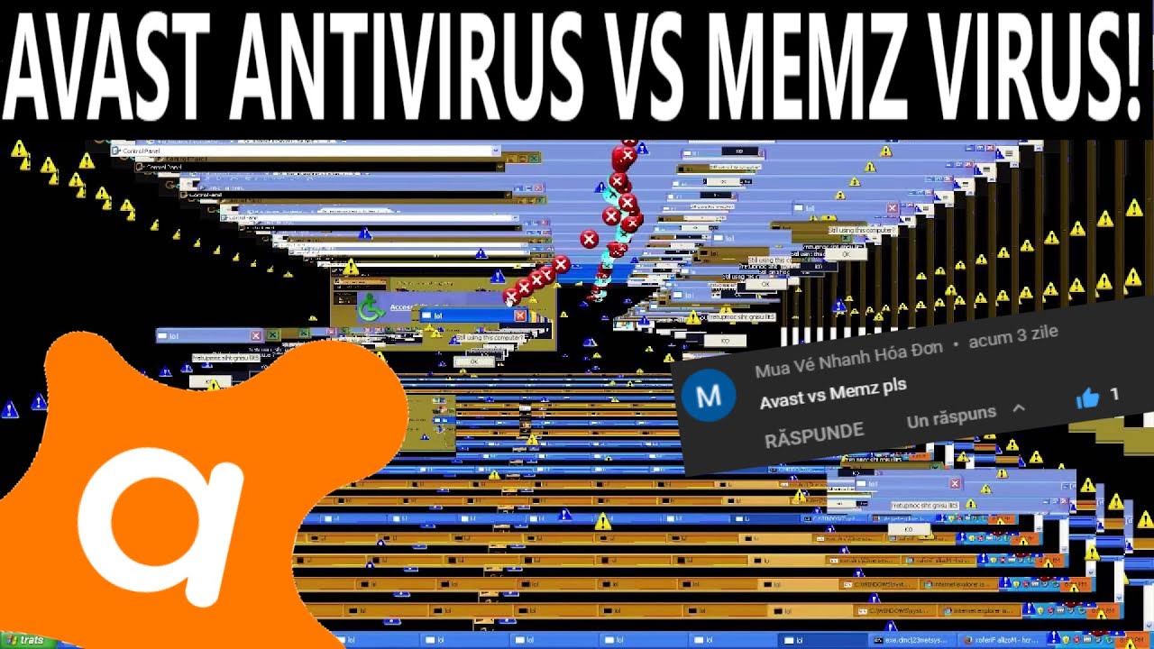 Avast Free Antivirus VS MEMZ Virus!