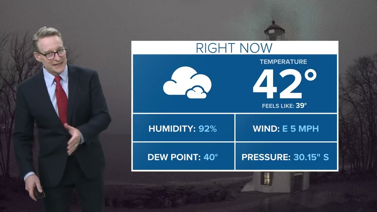 Cleveland area weather forecast: More rain Thursday; a warmer weekend