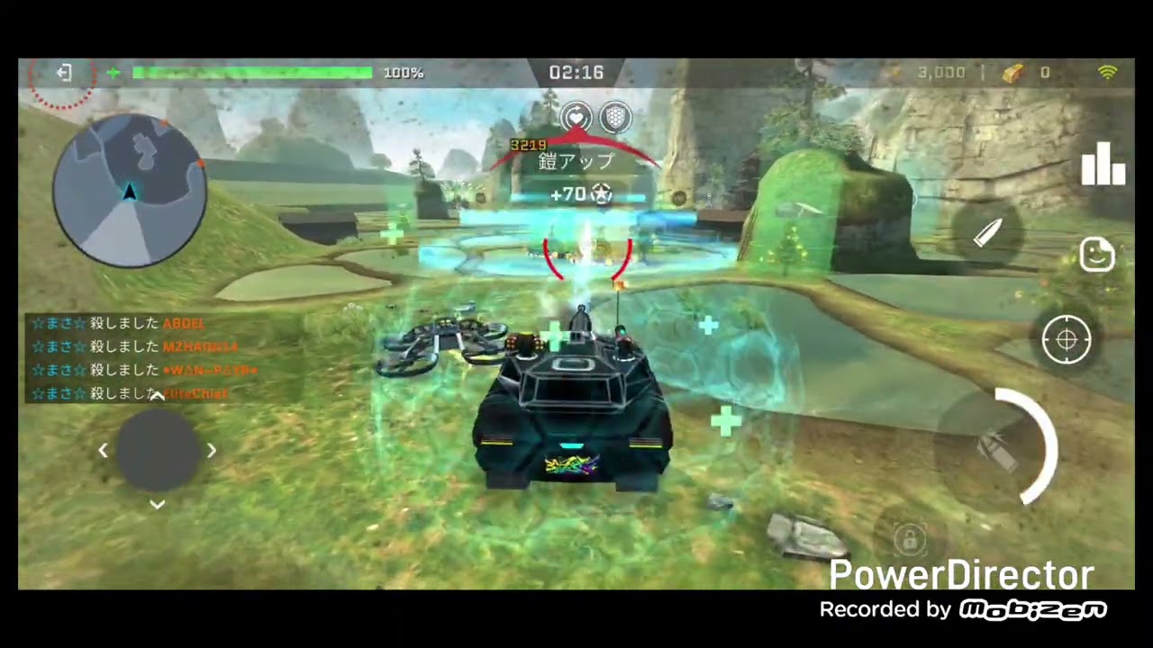 massive warfare　ベヒーモスVS lron Dragon