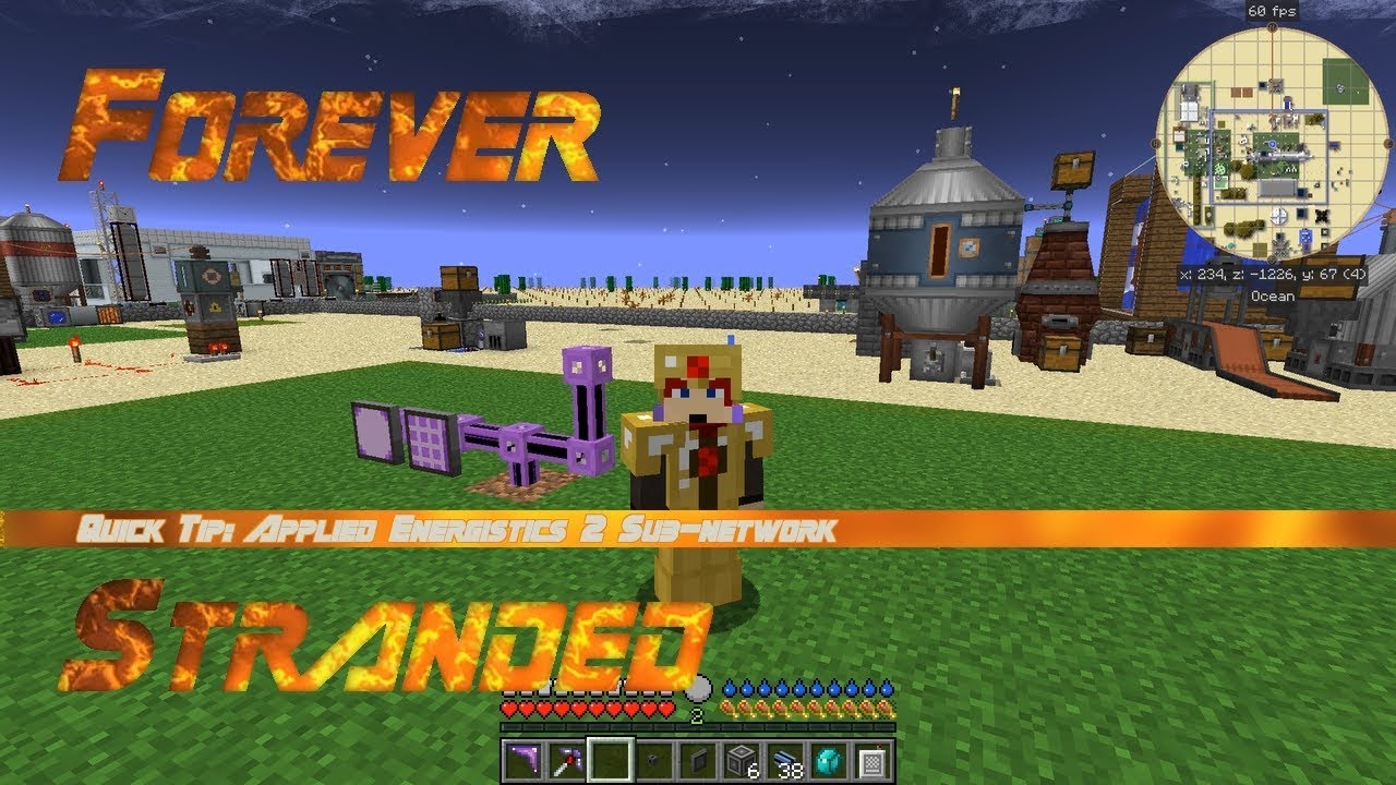 Forever Stranded Quick Tip 11 - Applied Energistics 2 Sub-network