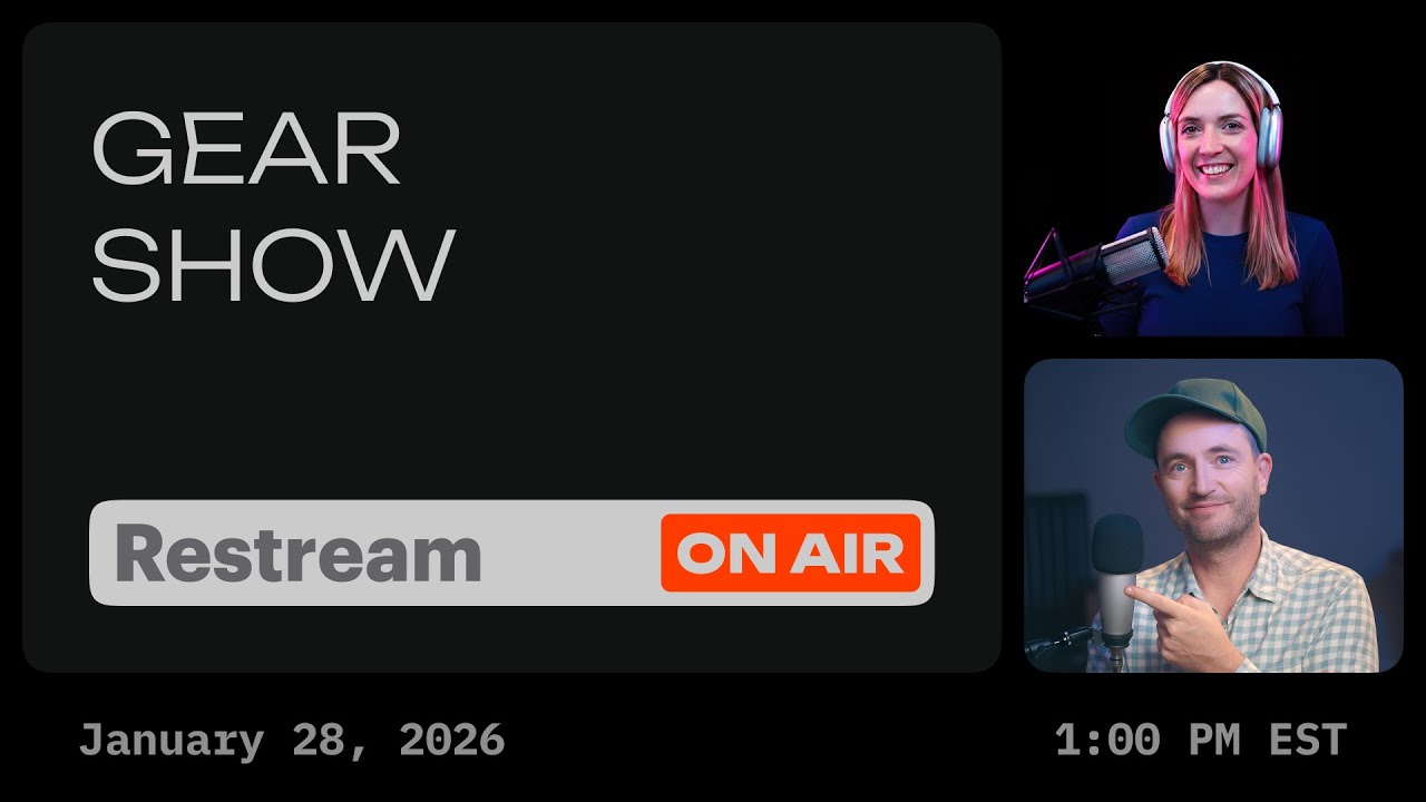 Streaming gear 101: live Q&A