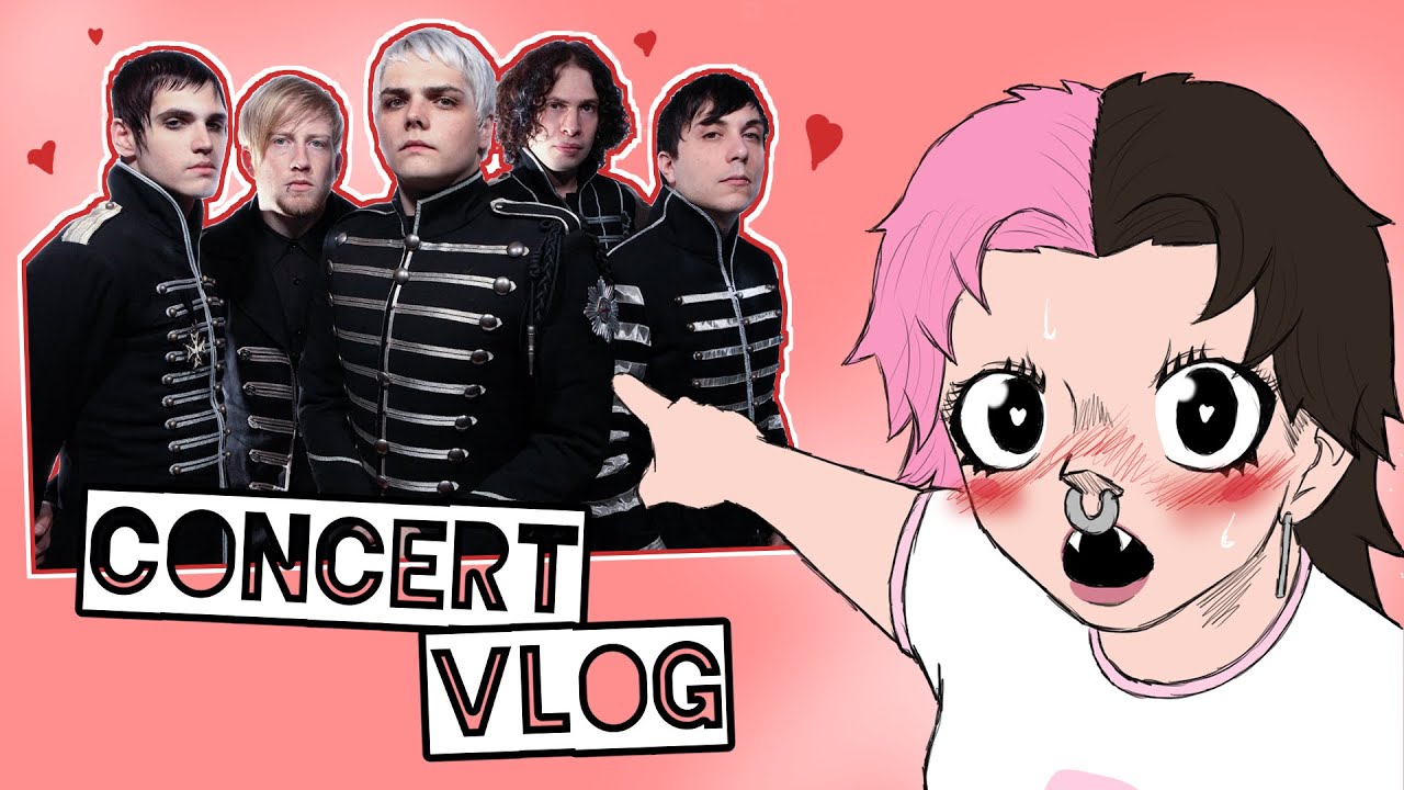 joining the black parade | MCR concert vlog