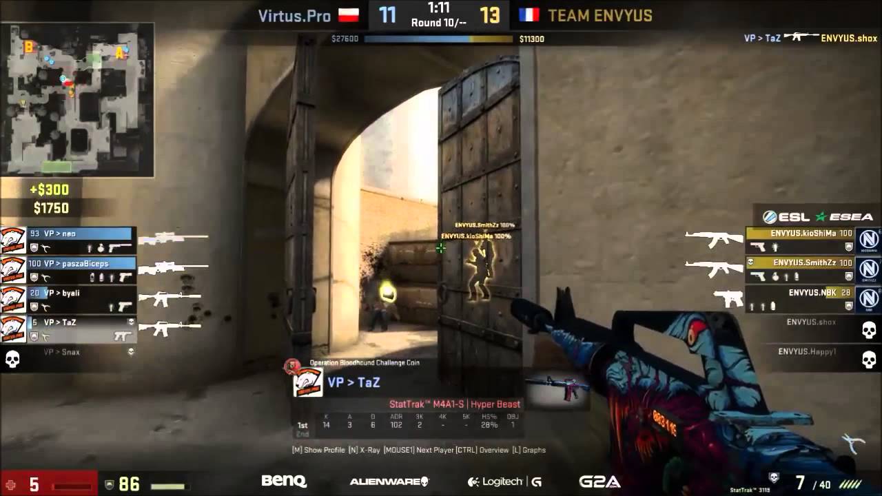 SmithZz 4k against Virtus Pro