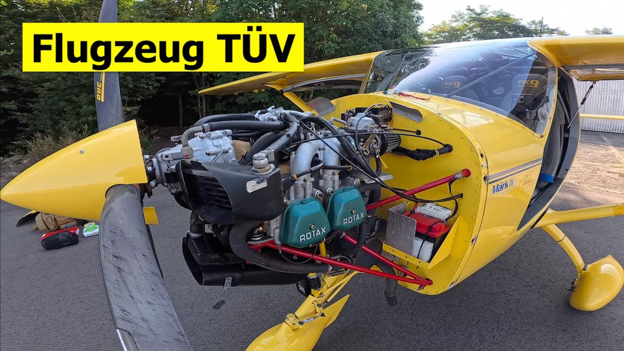 Jahresnachprüfung am Flugzeug D-MCCV FK9