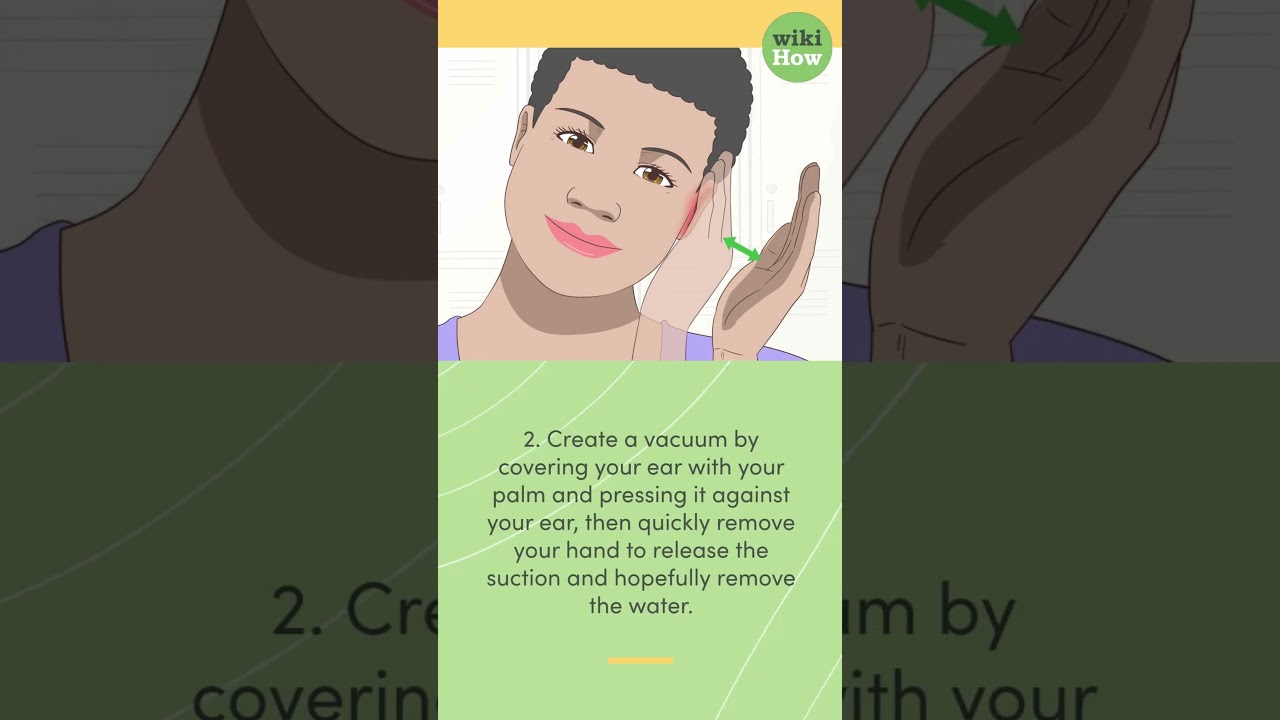 How to Get Water Out of Your Ears #shorts