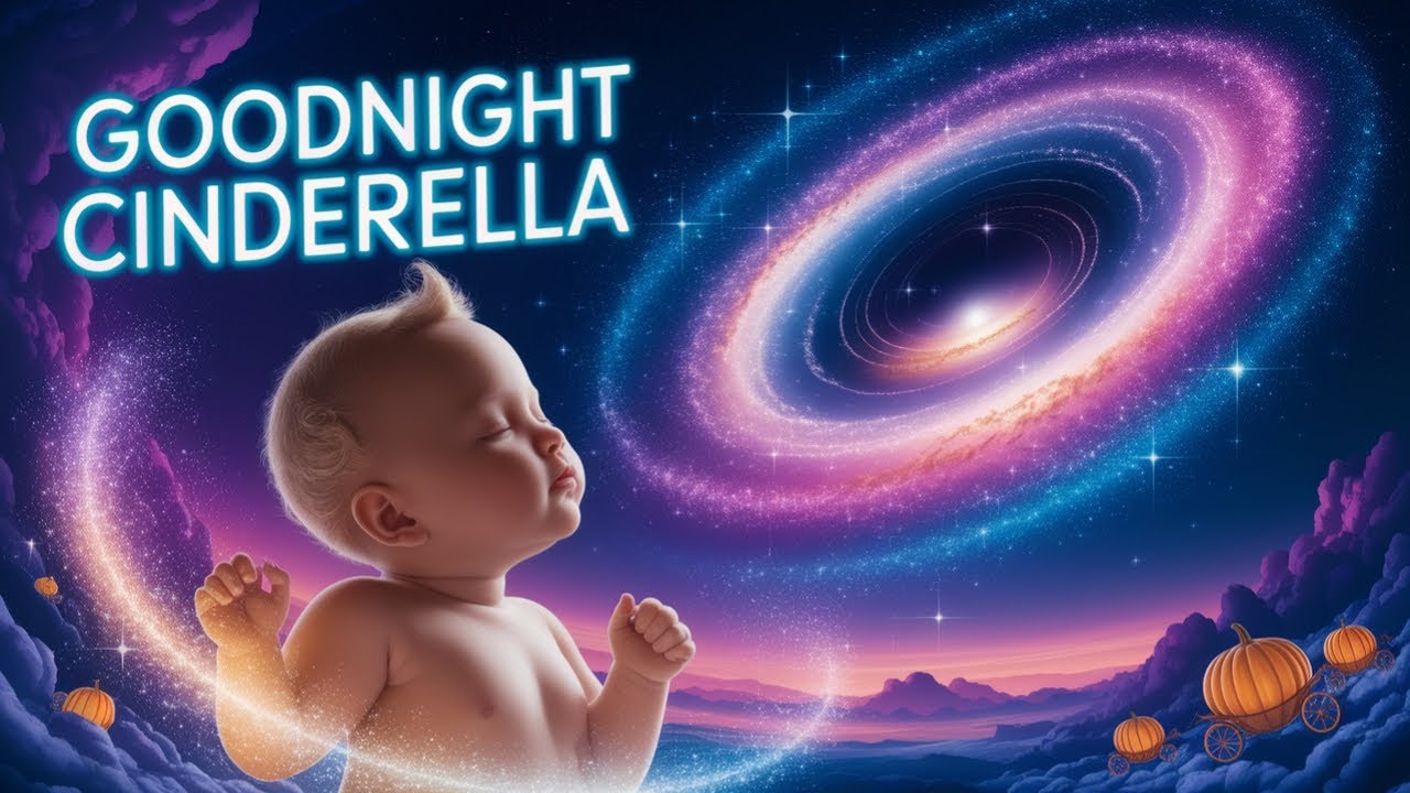 🎵 Cinderella's Dreamy Lullaby 🌙👠 | A Magical Bedtime Song for Kids ✨💫🛏️🎶