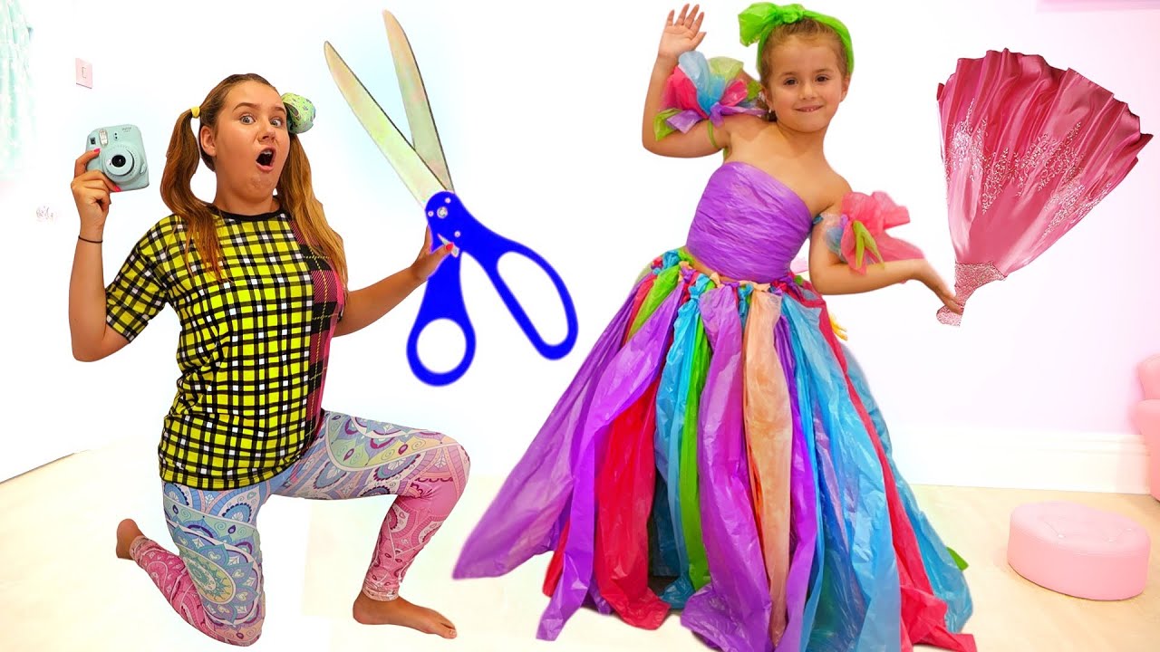 Bonnie dresses up for the princess ball