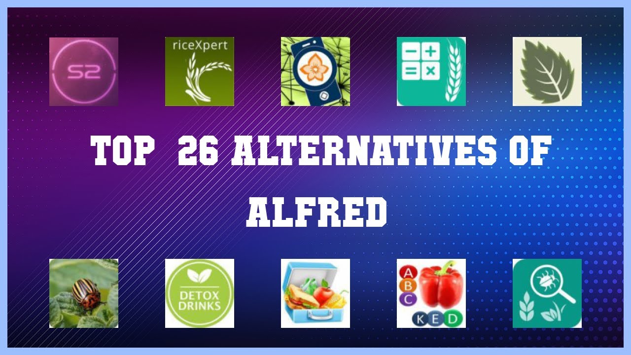 ALFRED | Top 26 Alternatives of ALFRED