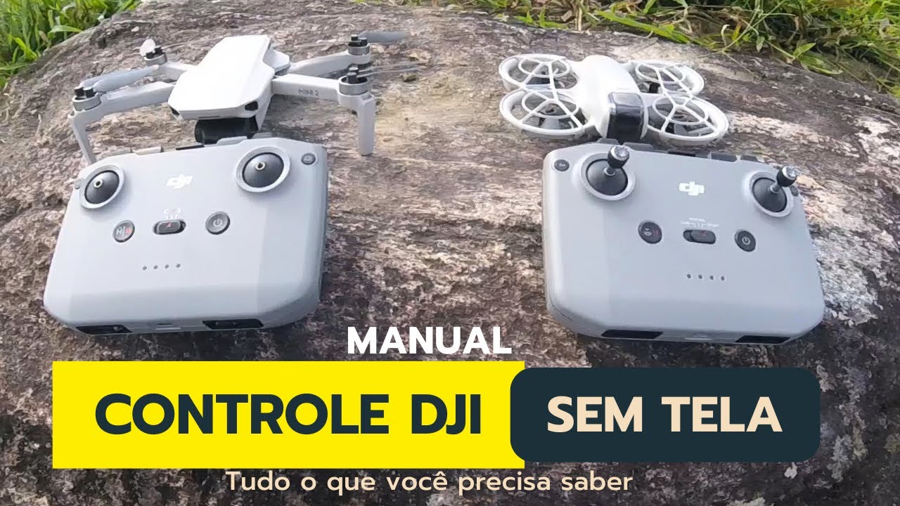🎮 DJI RC Sem Tela: 📘 Guia Completo para Iniciantes (Aprenda Tudo!) 🚀