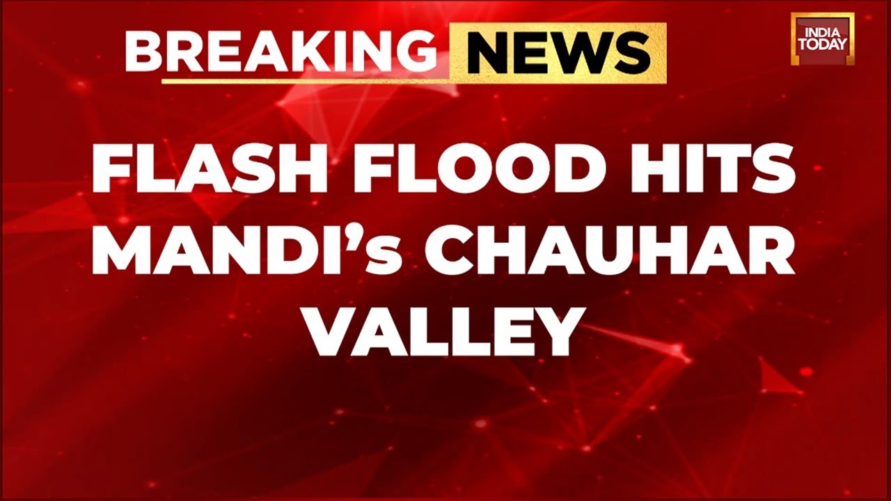 Heavy Rain Causes Flash Floods, Landslides in Himachal's Mandi | India Today
