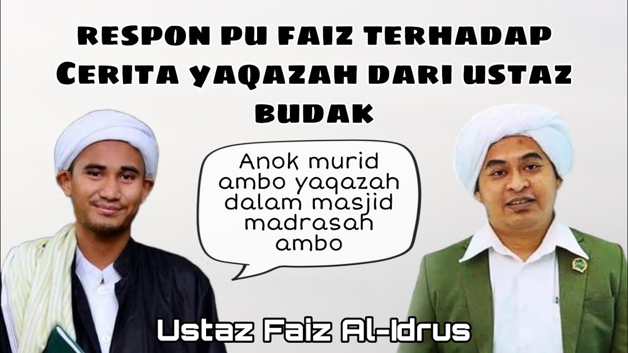 Cerita Yaqazah Dari Ustaz Budak || Ustaz Faiz Al-Idrus