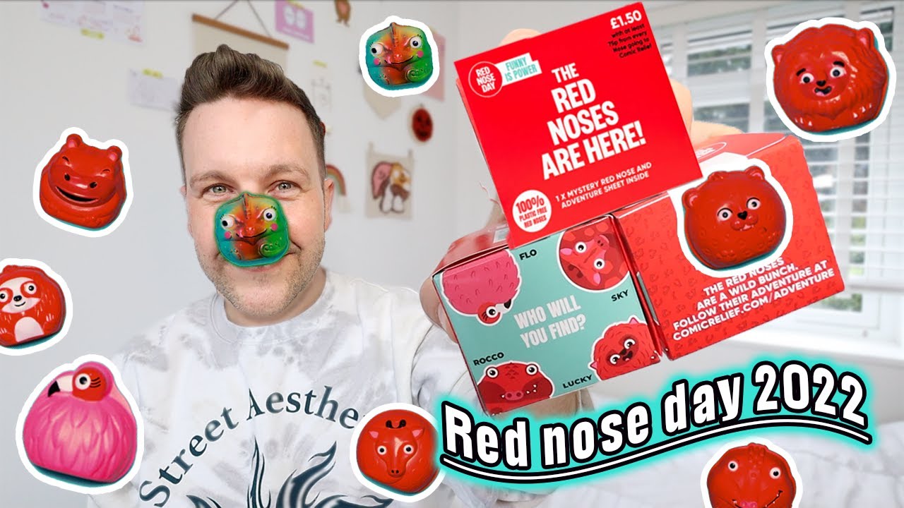 Red Nose Day 2022 Unboxing Blind box 🔴 Comic Relief