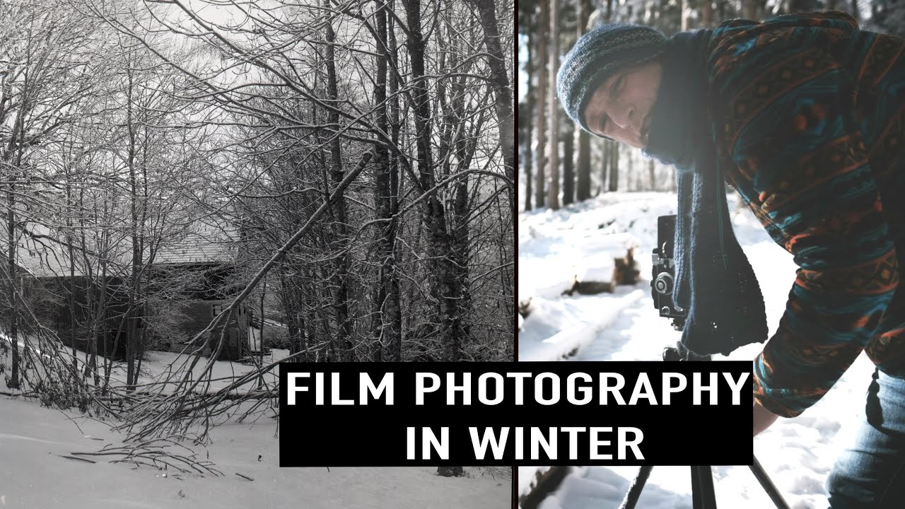 Film Photography in Winter - Yashica MAT 124 / Ilford FP4+ / Close Up Lens
