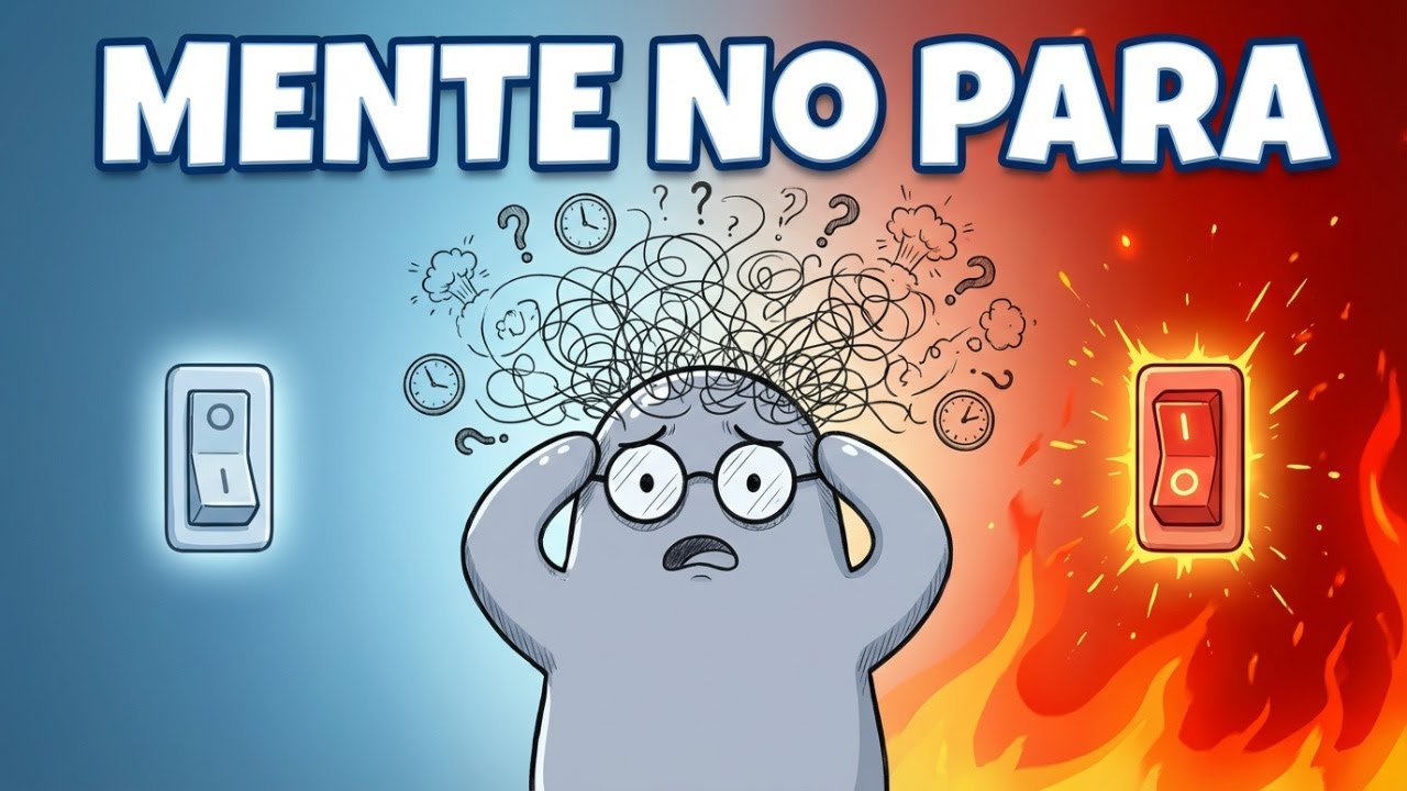 ¿Tu mente nunca descansa? No estás solo #psicologia