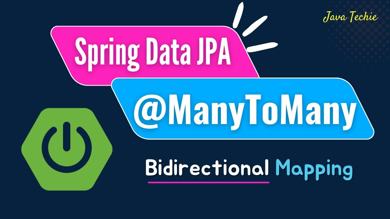 Spring Boot | Пример двунаправленной связи «многие ко многим» в Spring Data JPA | JavaTechie