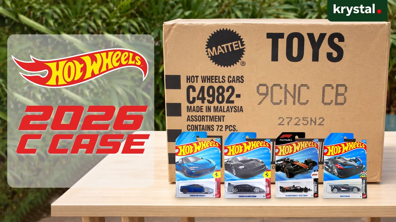 Hot Wheels 2026 C Case Unboxing: Bugatti, Ferrari & McLaren | New Arrivals In KRYSTAL Bangladesh