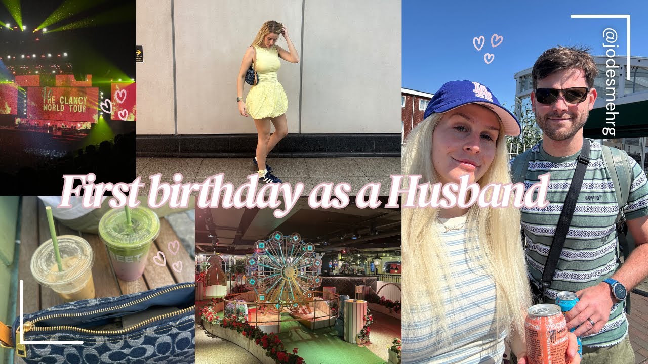 1ST BIRTHDAY AS A HUSBAND | London trip + concert + couples getaway