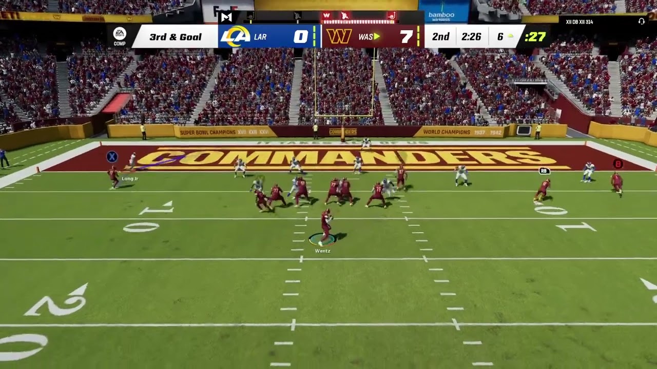 Free Form Skill Based Passing + Fade Route = 🔥🔥Madden 23
