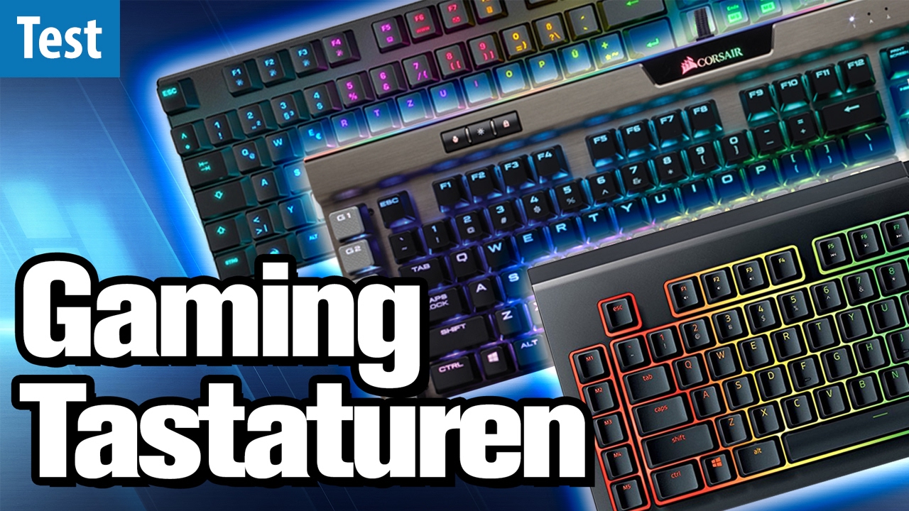 Die besten Gaming-Tastaturen im Test (2017) | deutsch / german