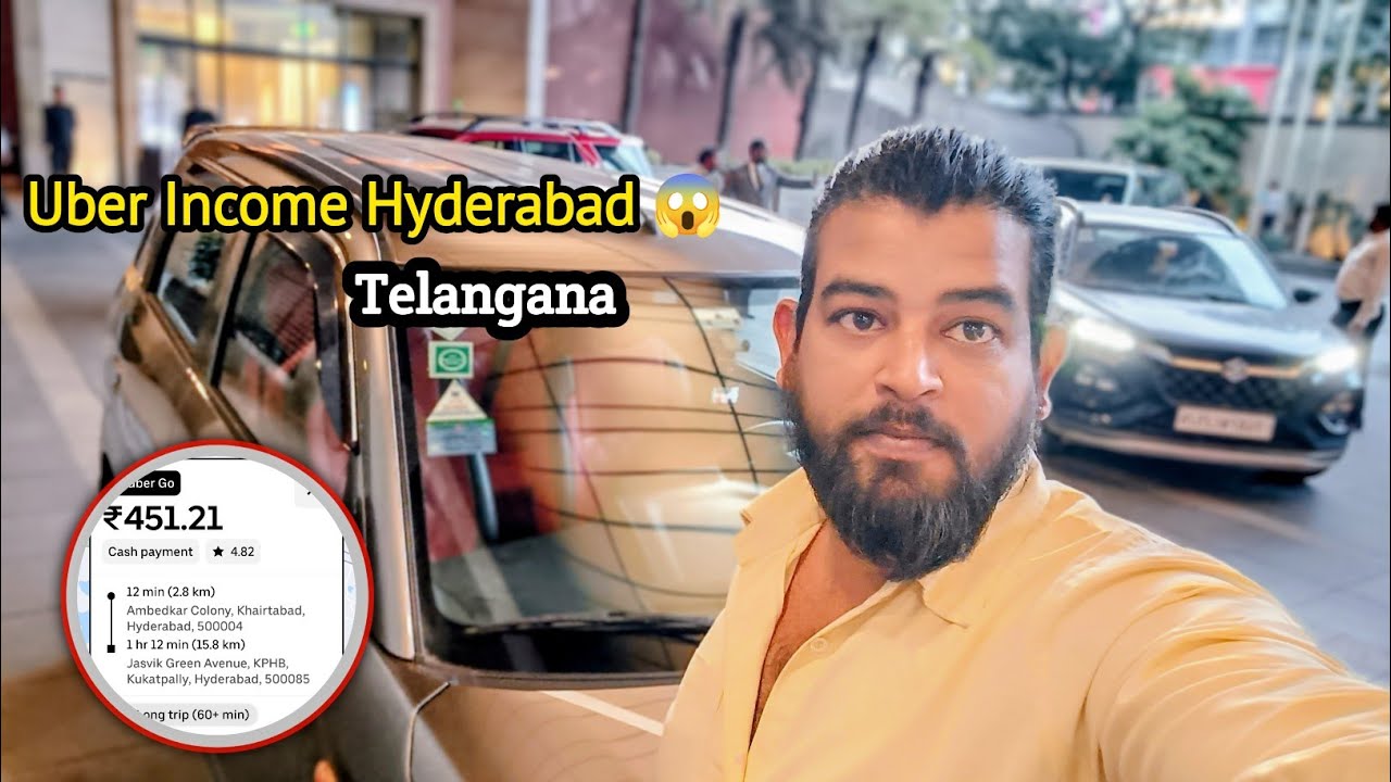 Hyderabad Mein Uber Se Kitni Earning? | Daily Uber Income Vlog Daily Uber Income Vlog 🚕