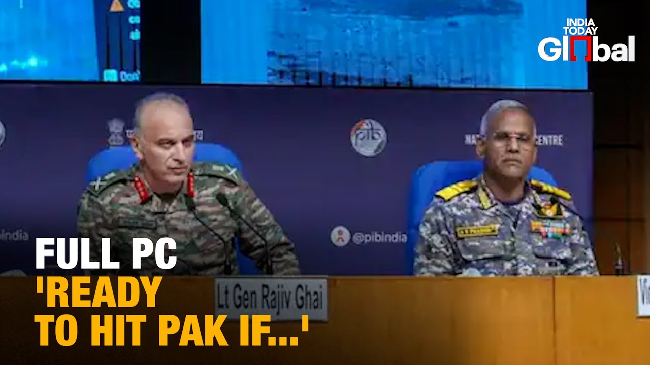 Big Military Briefing Amid Operation Sindoor; Indian Armed Forces Say 'Ready To Hit' Pakistan If...'