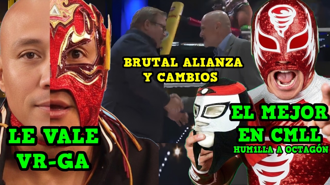 A FENIX LE VALE VR-GA SU FOTO SIN MÁSCARA/ HIJO NO RECONOCIDO DE OCTAGÓN EL MEJOR/ CMLL CAMBIA REGLA